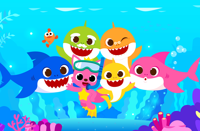 Baby cheap shark wallpaper
