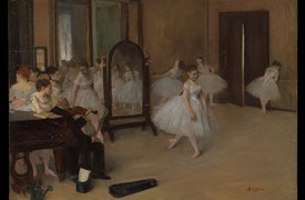 Edgar Degas The Dancing Class