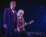 Andrea and Brian May