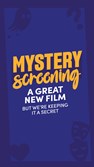 Mystery Screening poster blue