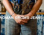 Woman Grows Jeans poster