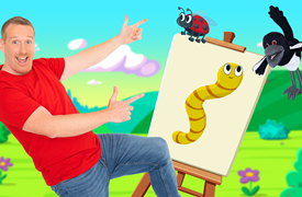 finger-painting fun