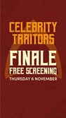Celebrity Traitors Final 2025 poster