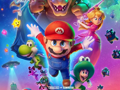 Super Mario Galaxy poster