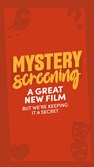 Mystery Screening poster red
