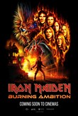 Iron Maiden Burning Ambition poster