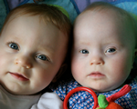 Amber and Olivia babies