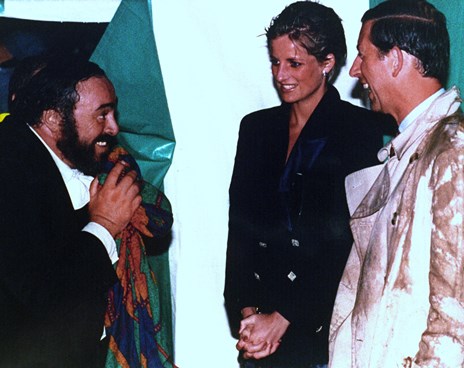 Pavarotti + Live Satellite Q&A Poster