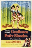 gentlemen prefer blondes poster