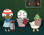 Sarah & Duck still 2