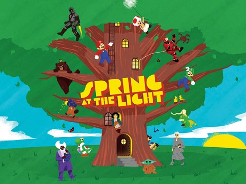 Spring at the Light 26 mobile